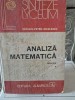 Analiza Matematica. Aplicatii vol.I - Catalin Petru Nicolescu