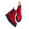 Ghete dama din piele intoarsa cu talpa extralight Linda Red, 35 - 41, Rosu, Ingiro