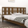 Gossi tablie de pat, maro miere, 205,5x4x100 cm, lemn masiv de pin