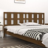 Cumpara ieftin Tăblie de pat, maro miere, 205,5x4x100 cm, lemn masiv de pin