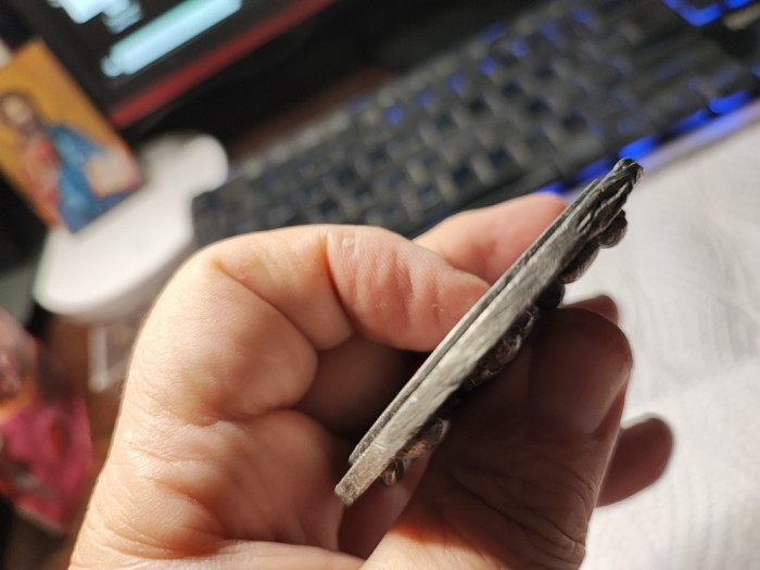 Placheta vintage Corpul de politie al penitenciarelor