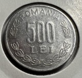 500 Lei 1999 Al, Romania, a UNC, Luciu de batere