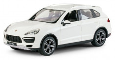 Masina, Rastar, Porsche Cayenne Turbo 1:14 RTR Cu Telecomanda - Alb foto