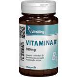 Cumpara ieftin Vitamina B1 (Tiamina) 100mg Vitaking 60cps