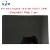 Ansamblu Display cu sticla de protectie Laptop, Asus, ZenBook 13 UX333F, UX333FLC, B133HAN05.C, 13.3 inch, FHD, 1920x1080, non touch, 30 pini