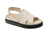 Sandale CLARKS bej, ARISTELLA SUN, din piele naturala