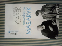 Karel Capek Convorbiri cu Masaryk foto