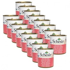 Schesir dog Adult - pui cu morcov 16 x 285 g foto
