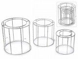 Cumpara ieftin Set 3 decoratiuni cu led 30.5x30.5 cm, 25.5x25.5 cm, 20.5x20.5 cm
