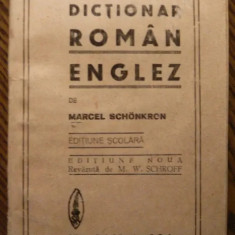 Marcel Schonkron - Dictionar Roman - Englez