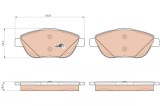 TRW GDB1926 COTEC set placute frana,frana disc