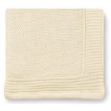Paturica tricotata din bumbac Crem, 95 x 95 cm, Pirulos