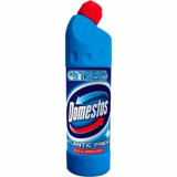 Dezinfectant pentru Toaleta Domestos Atlantic, 750 ml, Parfum Fresh Marin, Detartrant Lichid, Dezinfectant Lichid pentru Baie, Dezinfectant pentru WC,