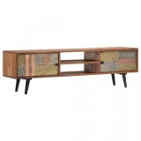 Comodă TV, 140x30x40 cm, lemn masiv de acacia, vidaXL