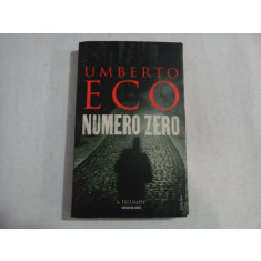 NUMERO ZERO (in limba engleza) - UMBERTO ECO