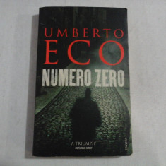 NUMERO ZERO (in limba engleza) - UMBERTO ECO