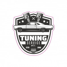 Abtibild "RETRO TUNING SERVICE" Cod:TAG 013 / T2