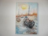 Marina 1-pictura ulei pe panza
