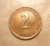 Franta 2 Franci 1944, Ocupatie Aliata - Moneda Veche