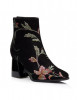 Botine Piele Naturala Flora Negru sau Orice Culoare tn, 34 - 40