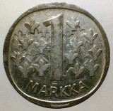 7.918 FINLANDA 1 MARKKA 1965 S ARGINT