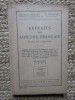 Extraits Auteurs Francais - C Drouhet, V Ghiacioiu, 1946, Editura Nationala, Carte Franceza, 247 Pagini
