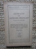 C Drouhet și V Ghiacioiu, Extraits des Auteurs Francais