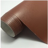 Rola din Piele Ecologica, Culoare Maro Caramiziu Pentru Reconditionare si Retapitare Canapea, Scaun, Interior Auto, Autoadeziv Puternic, Usor de Aplic
