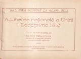 Silviu Dragomir - Natiunea Romana la Alba-Iulia. Adunarea nationala a Unirii 1