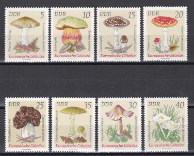 Germania RDG 1974 - Ciuperci otrăvitoare, MNH foto