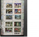 PC336 - Singapore 2004 Arta/ Pictura LIU KANG, Bloc MNH 10v