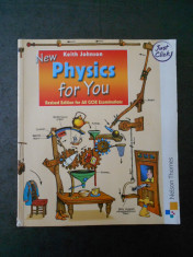 KEITH JOHNSON - NEW PHYSICS FOR YOU foto