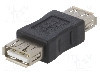 Cablu din ambele par&amp;#355;i, USB A soclu, USB 2.0, lungime {{Lungime cablu}}, {{Culoare izola&amp;#355;ie}}, AKYGA - AK-AD-06