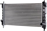 Radiator Opel Corsa B 93-00, motor: 1.0, 1.2, 680x285x26, OEM/OES (Mahle), Aluminiu/ Plastic etansat mecanic, 1300174; 1300192