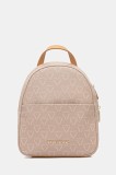 Valentino Bags rucsac culoarea bej, mic, cu imprimeu, VBS8GT20