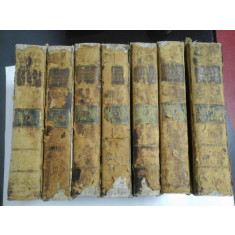 LES CINQUANTE LIVRES DU DIGESTE OU DES PANDECTES DE L&#039;EMPEREUR JUSTINIEN (7 tomes) - Paris, 1803