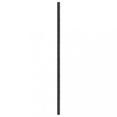 vidaXL Membrană antiburuieni, negru, 4x100 m, PP