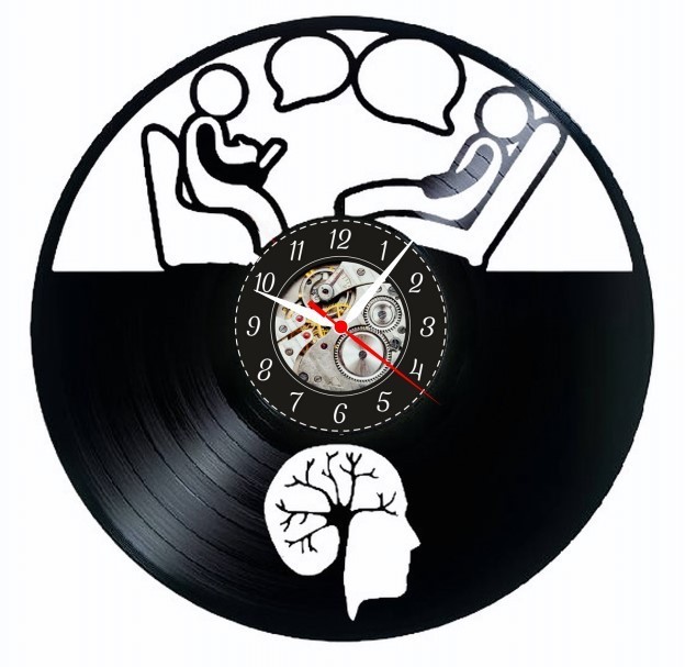 PSIHIATRIE-ceas de perete