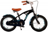 Bicicleta pentru baieti Volare Miracle Cruiser, 14 inch, culoare negru/albastru, PB Cod:21486
