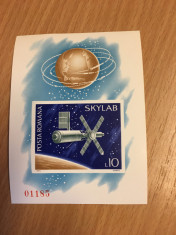 Romania 1974 - Skylab MNH foto