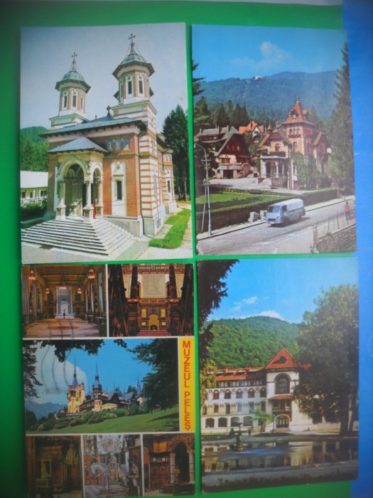 HOPCT LOT 3231 - IP- - 4 CARTI POSTALE-SINAIA-JUD PRAHOVA-CIRCULATE
