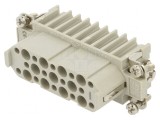 Conector HDC inserturi contact mamă CD PIN 25 10A PE