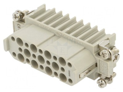 Conector HDC inserturi contact mamă CD PIN 25 10A PE foto