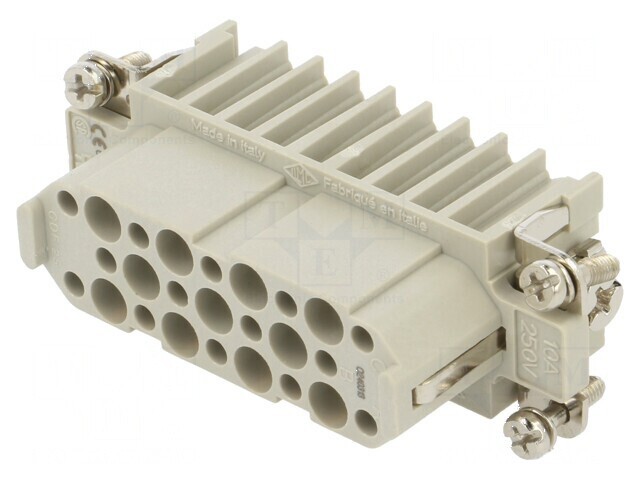 Conector HDC inserturi contact mamă CD PIN 25 10A PE
