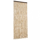 Cumpara ieftin Perdea pentru insecte, bej, 56x200 cm, Chenille