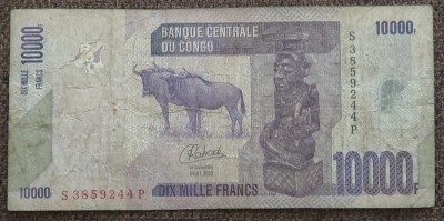 10000 francs 2022, RD Congo foto
