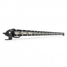 Proiector LED BAR model "SLIM" pentru Off-Road, ATV, SSV, putere 378W, culoare 6500K, tensiune 9-36V, dimensiuni 1120 x 27 x 43