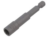 Capăt de Şurubelniţă Hexagonal 7mm Fără Magnet