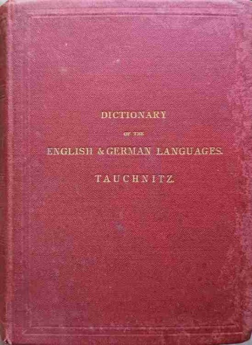 A NEW POCKET DICTIONARY OF THE ENGLISH AND GERMAN LANGUAGES-J.E. WESSELY-251708
