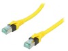 Patch Cord S/FTP Cat6 Cu Galben 1,5m